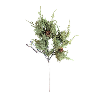 Eastern White Cedar /w Berries and Pinecones [15" Artificial Pick]