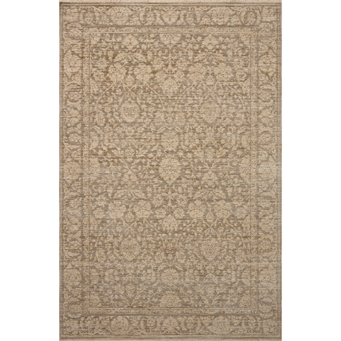 Miriam (Chris Loves Julia × Loloi) MIR-01 Rug [Slate/Natural]