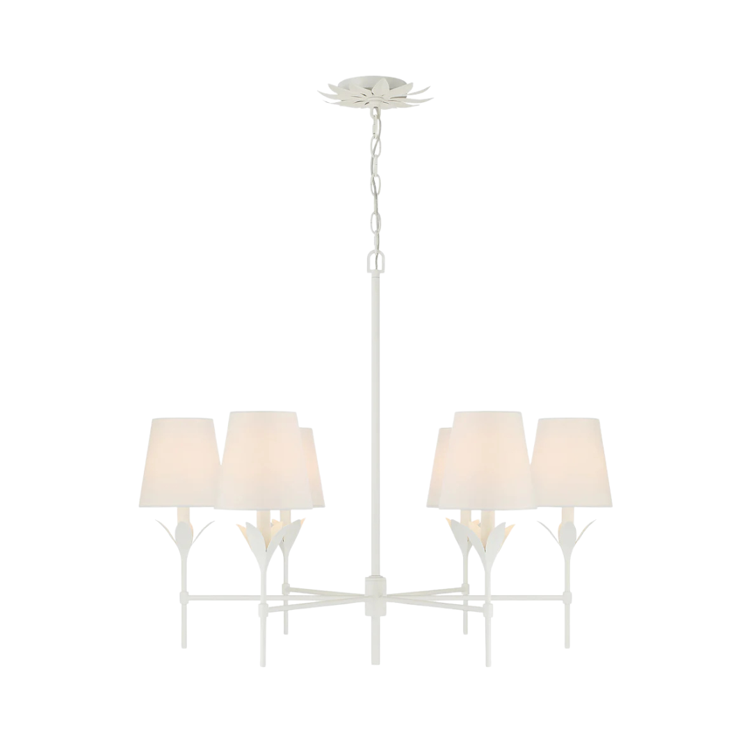 Broche 6 Light Chandelier