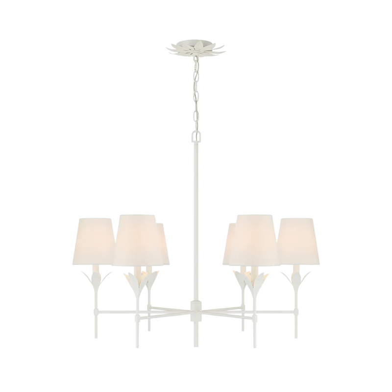 Broche 6 Light Chandelier