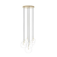 Clustered 7-Light Chandelier
