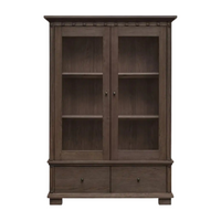 Lissie Tall Cabinet [in Dark Brown]