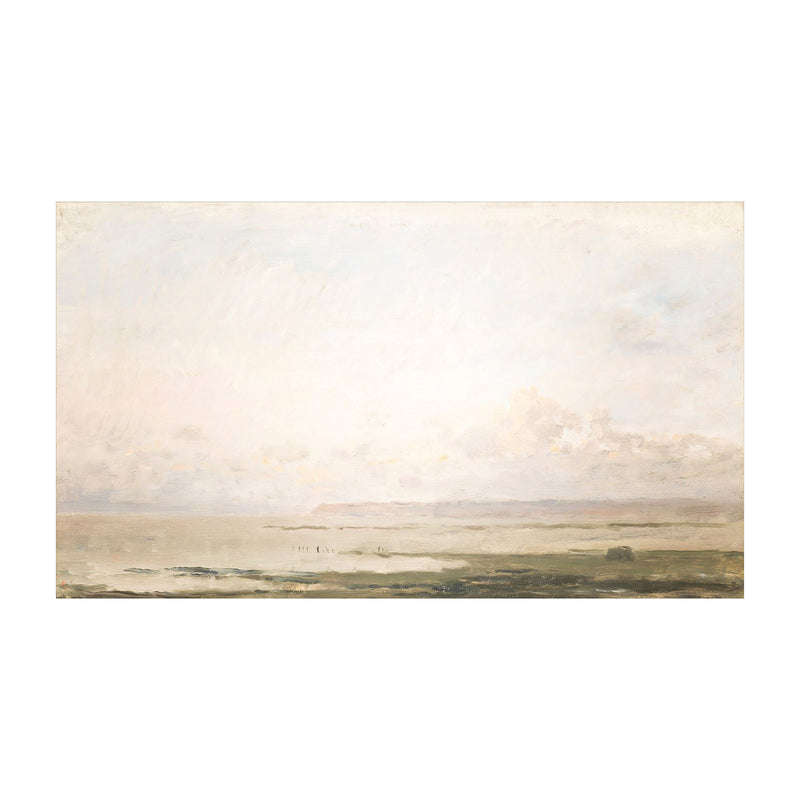 Beach at Ebb Tide Canvas