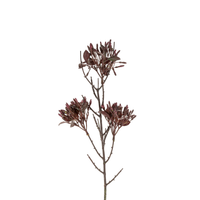 Wild Flower Spray [Dark Purple] - Artificial Stem