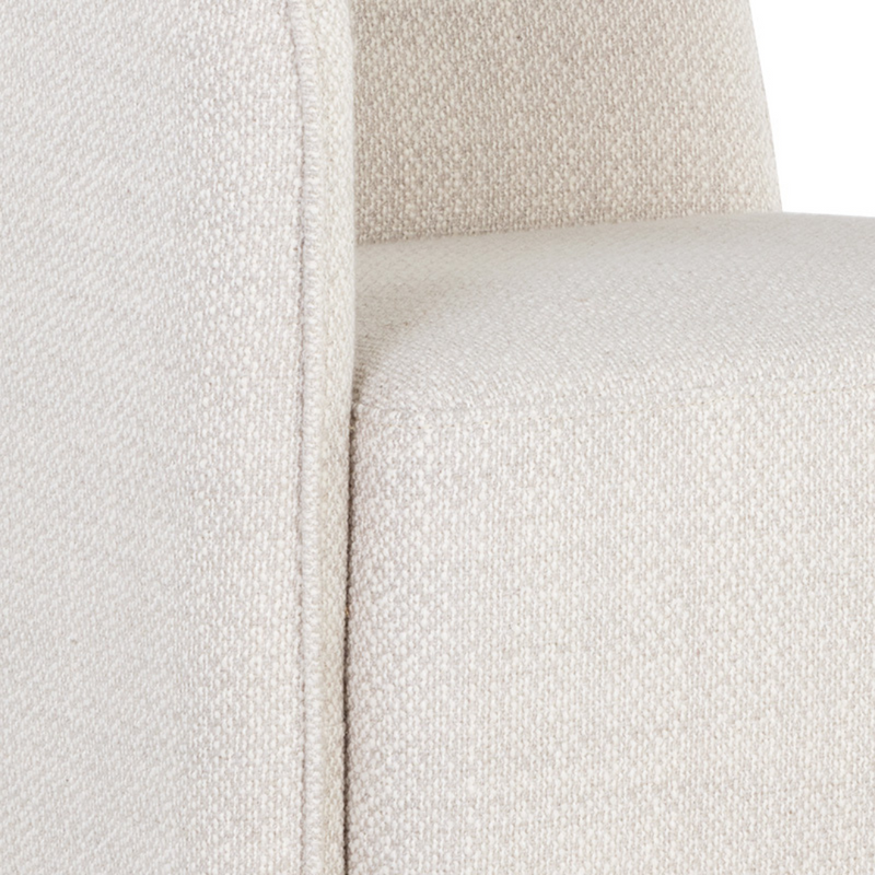 Kimball Wheeled Dining Armchair