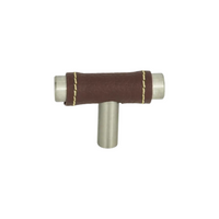 Zanzibar [1-7/8"] Leather Cabinet T-Knob