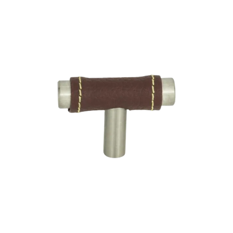 Zanzibar [1-7/8"] Leather Cabinet T-Knob