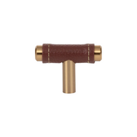 Zanzibar [1-7/8"] Leather Cabinet T-Knob