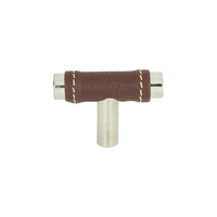 Zanzibar [1-7/8"] Leather Cabinet T-Knob