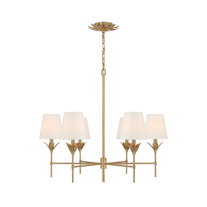 Broche 6 Light Chandelier