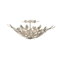 Broche 4 Light Semi Flush Mount