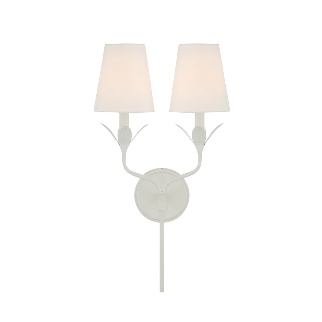 Broche 2 Light Sconce