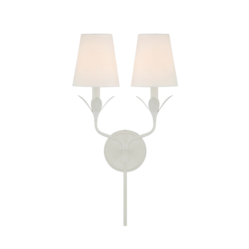 Broche 2 Light Sconce