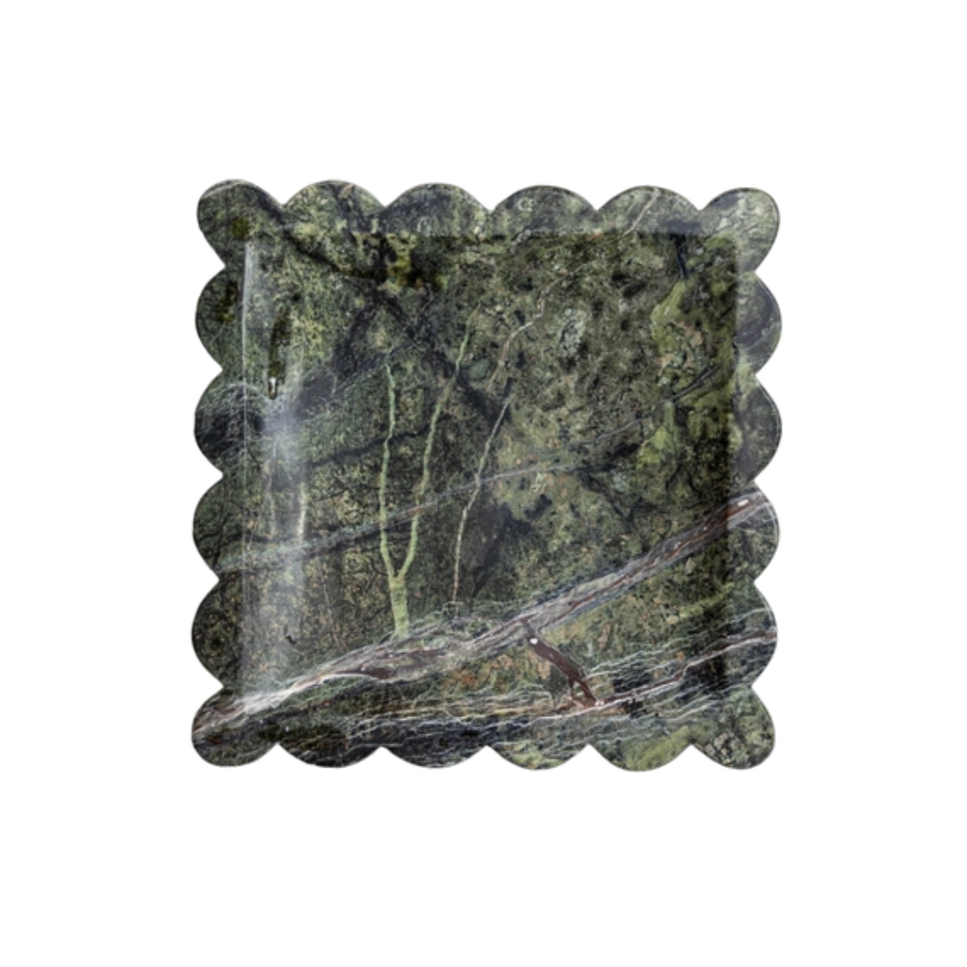 Emerald Marble Tray
