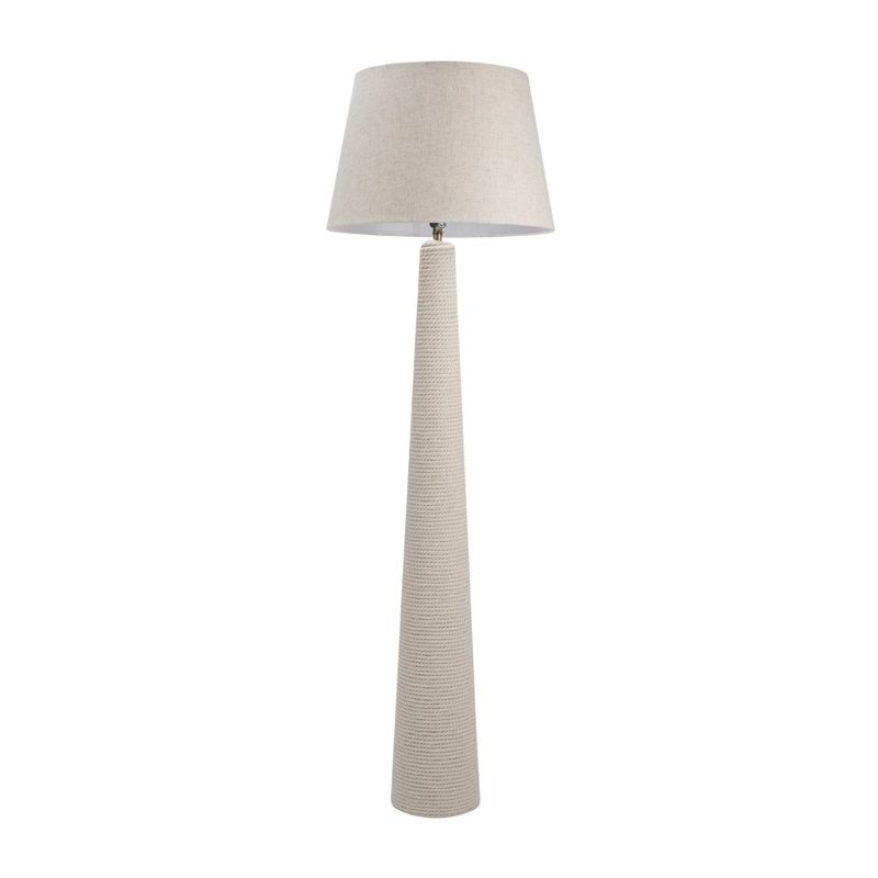 Newport Woven Rope Floor Lamp