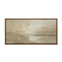 Ivory Lake [Artwork on Stretched Canvas]