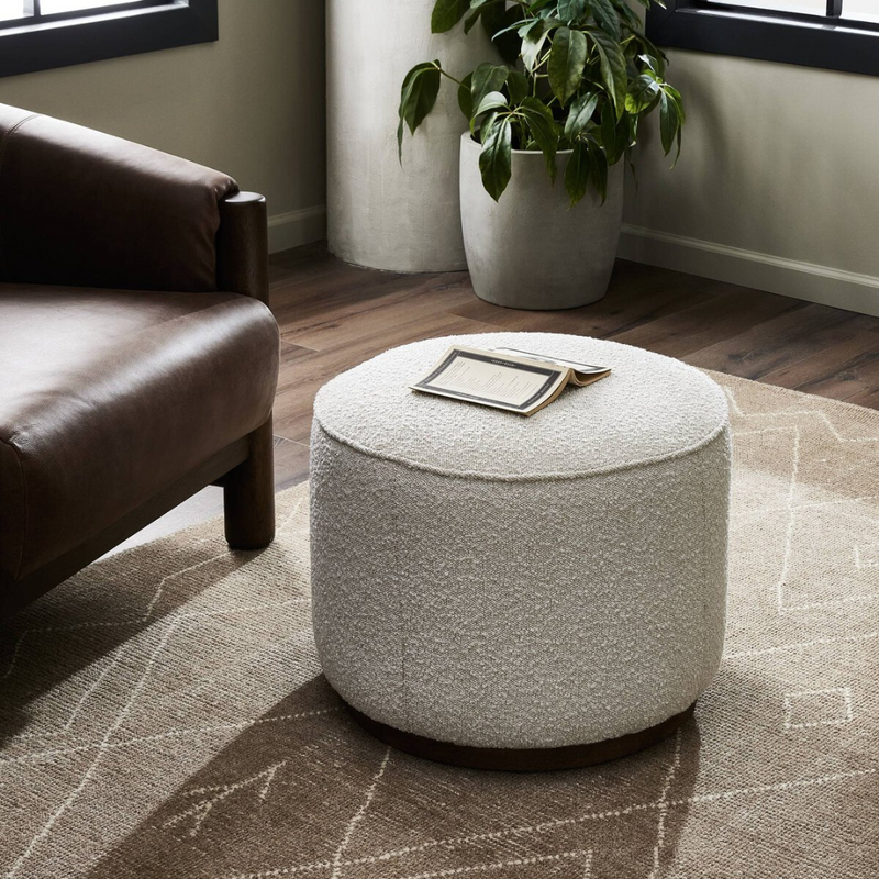 Sutton Round Ottoman
