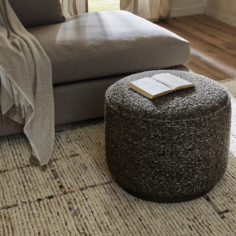 Sutton Round Ottoman