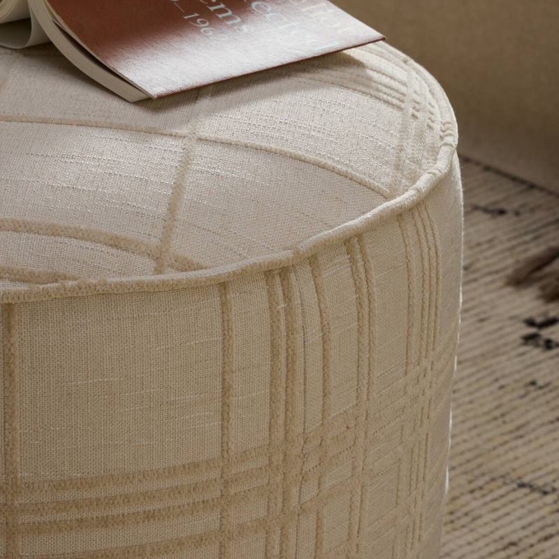 Sutton Round Ottoman