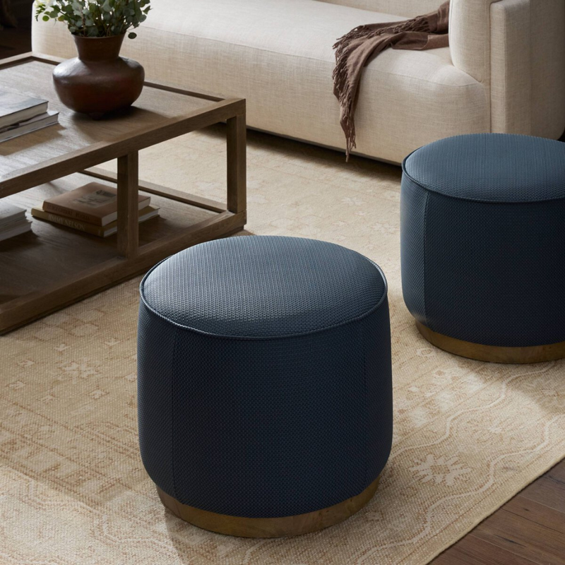 Sutton Round Ottoman