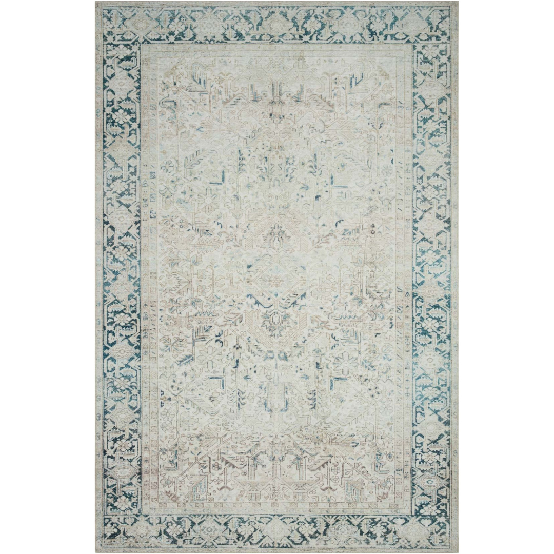 Lenna LEA-06 (MH) Natural/Denim Rug