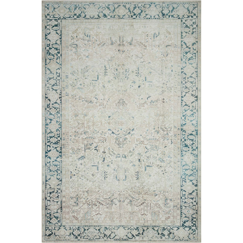 Lenna LEA-06 (MH) Natural/Denim Rug