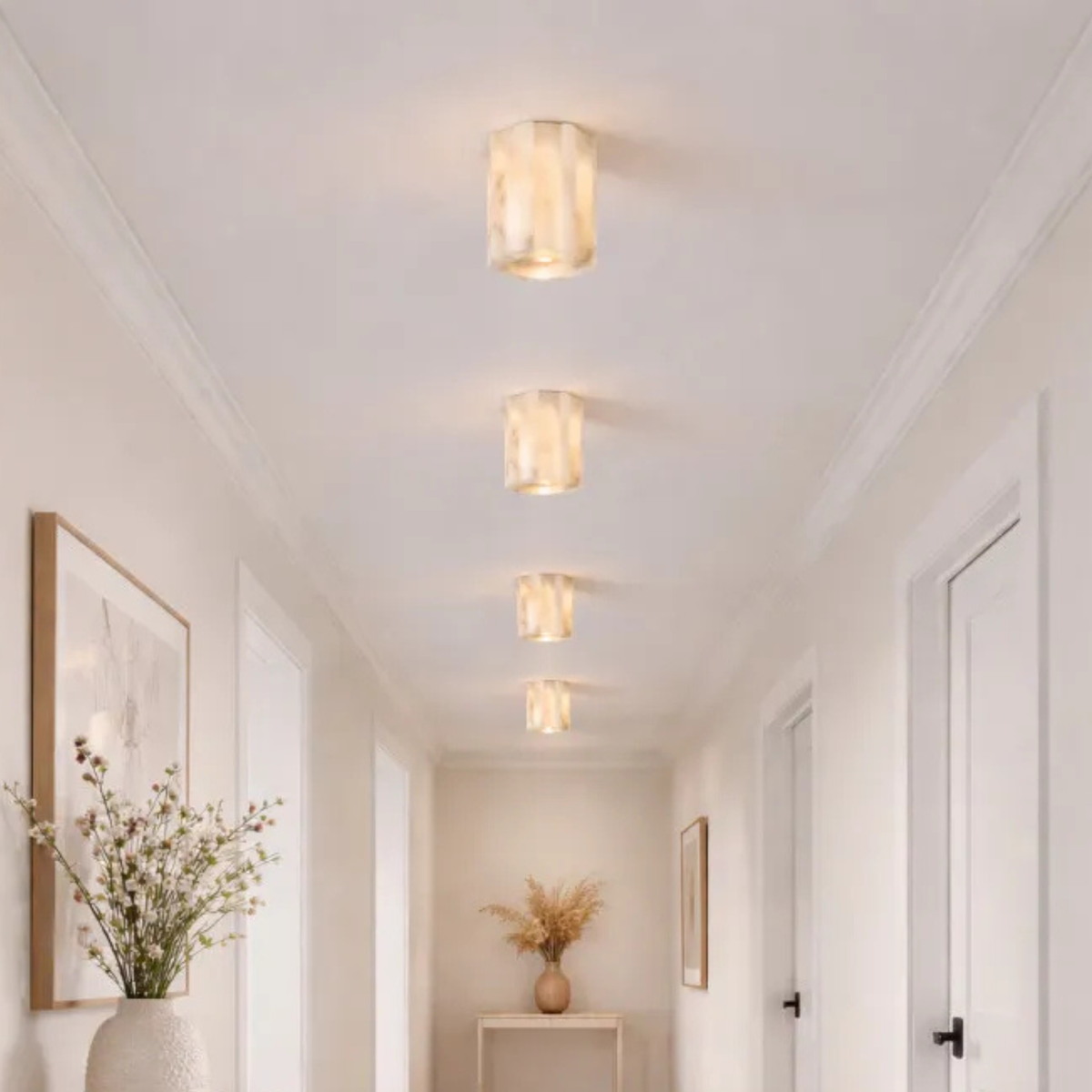 Miri XS 6" LED Alabaster Flush Mount