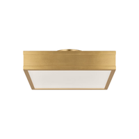 Dupont 12" Square Semi Flush Mount