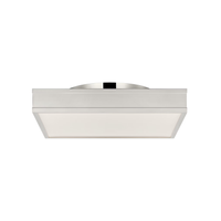 Dupont 16" Square Semi Flush Mount