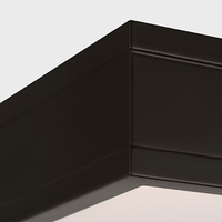 Dupont 16" Square Semi Flush Mount