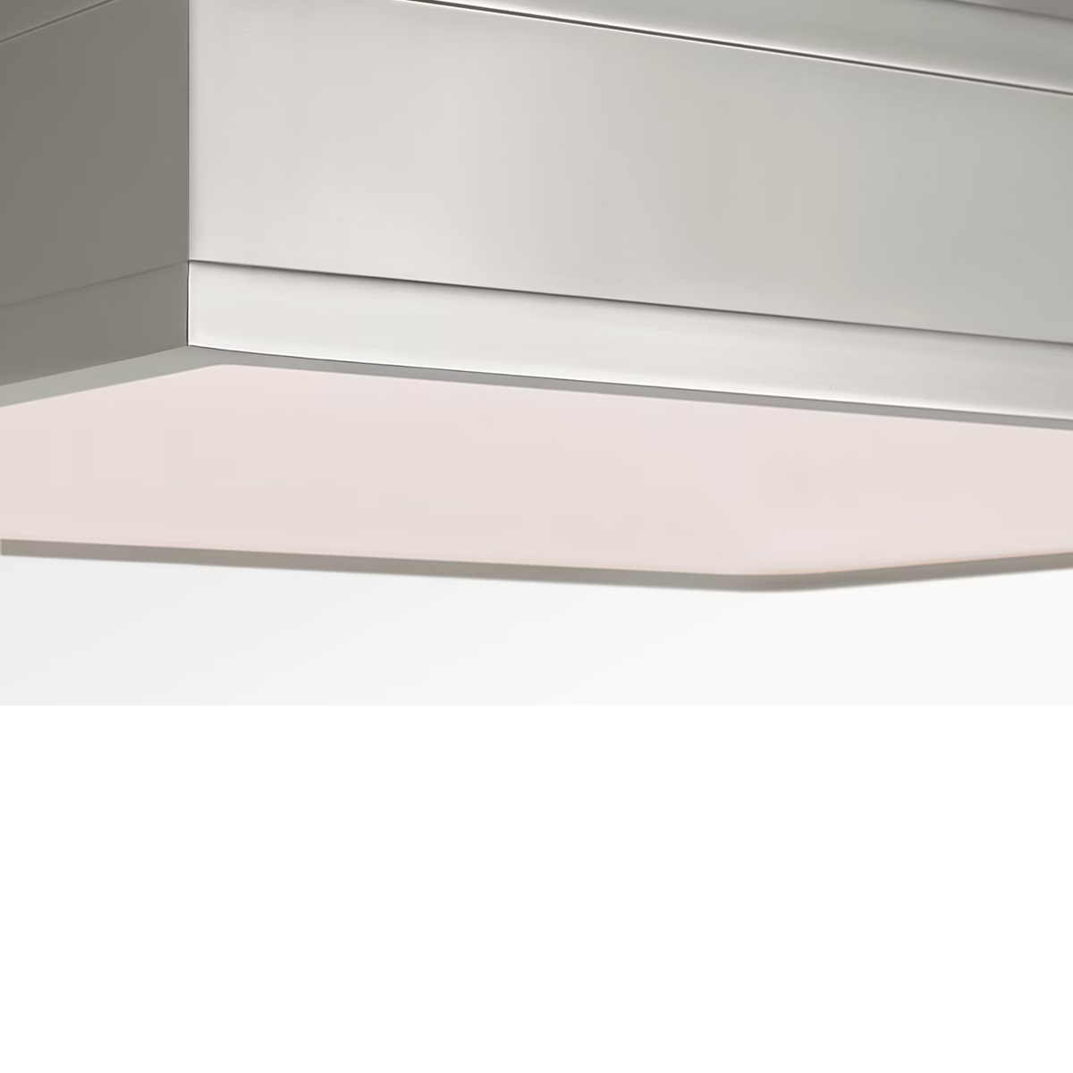 Dupont 16" Square Semi Flush Mount