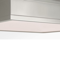 Dupont 16" Square Semi Flush Mount