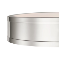 Dupont 12" Round Semi Flush Mount