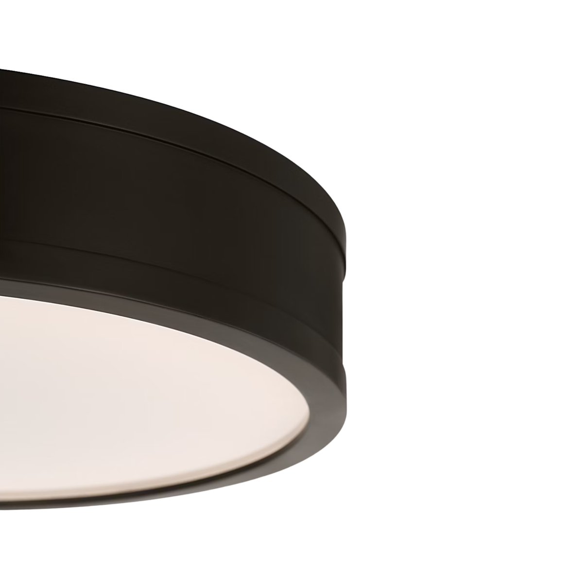 Dupont 12" Round Semi Flush Mount