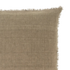 Lina Linen Pillow Cover Mink