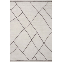 Logan LOG-01 (MH) Ivory/Charcoal Rug