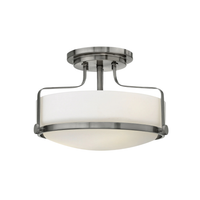 Harper 14.5" Semi-Flush Mount [Etched Opal]