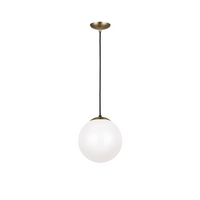 Leo Hanging Globe Medium One Light Pendant