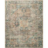 Margot MAT-02 Terracotta/Lagoon Rug