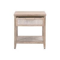 Maria 1-Drawer Nightstand