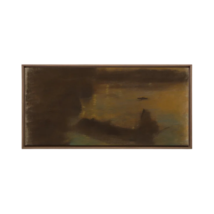 Ash Glow [Artwork on Stretched Canvas]