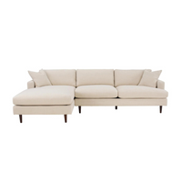 Martha Custom Sectional with Chaise