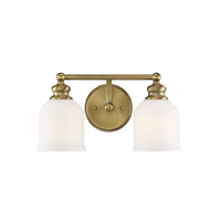 Melrose 2-Light Bathroom Vanity Light