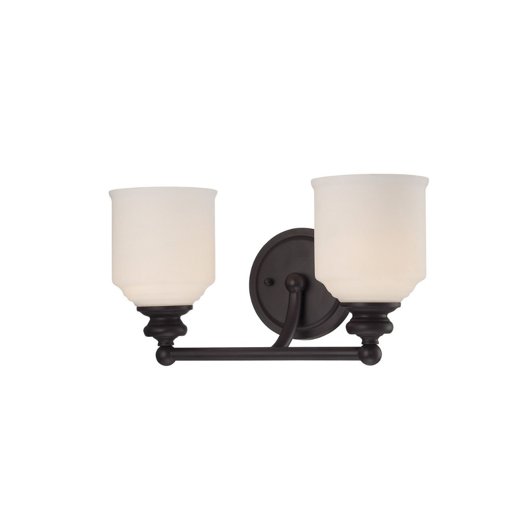 Melrose 2-Light Bathroom Vanity Light