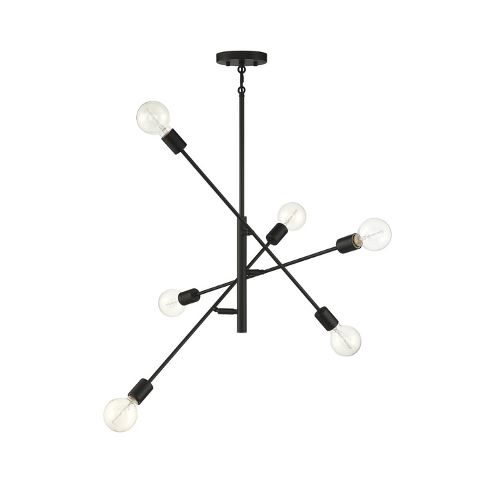 Meridian 6-Light Adjustable Chandelier