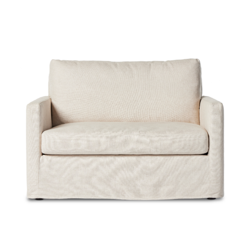 Milan Slipcover Chair & A Half