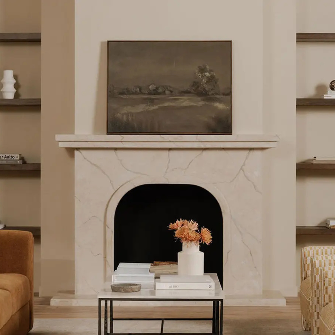 Outland [30"H x 40"W Framed Painting]