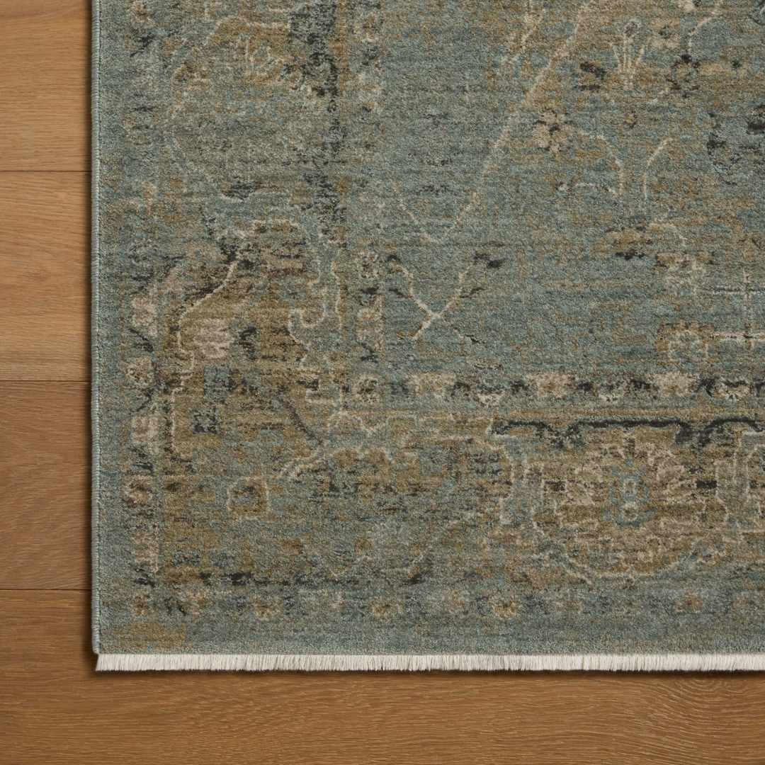 Briar BRR-02 Rug [Aqua/Olive]