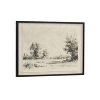 Bower [Framed Print on Linen 24" x 31.5"]