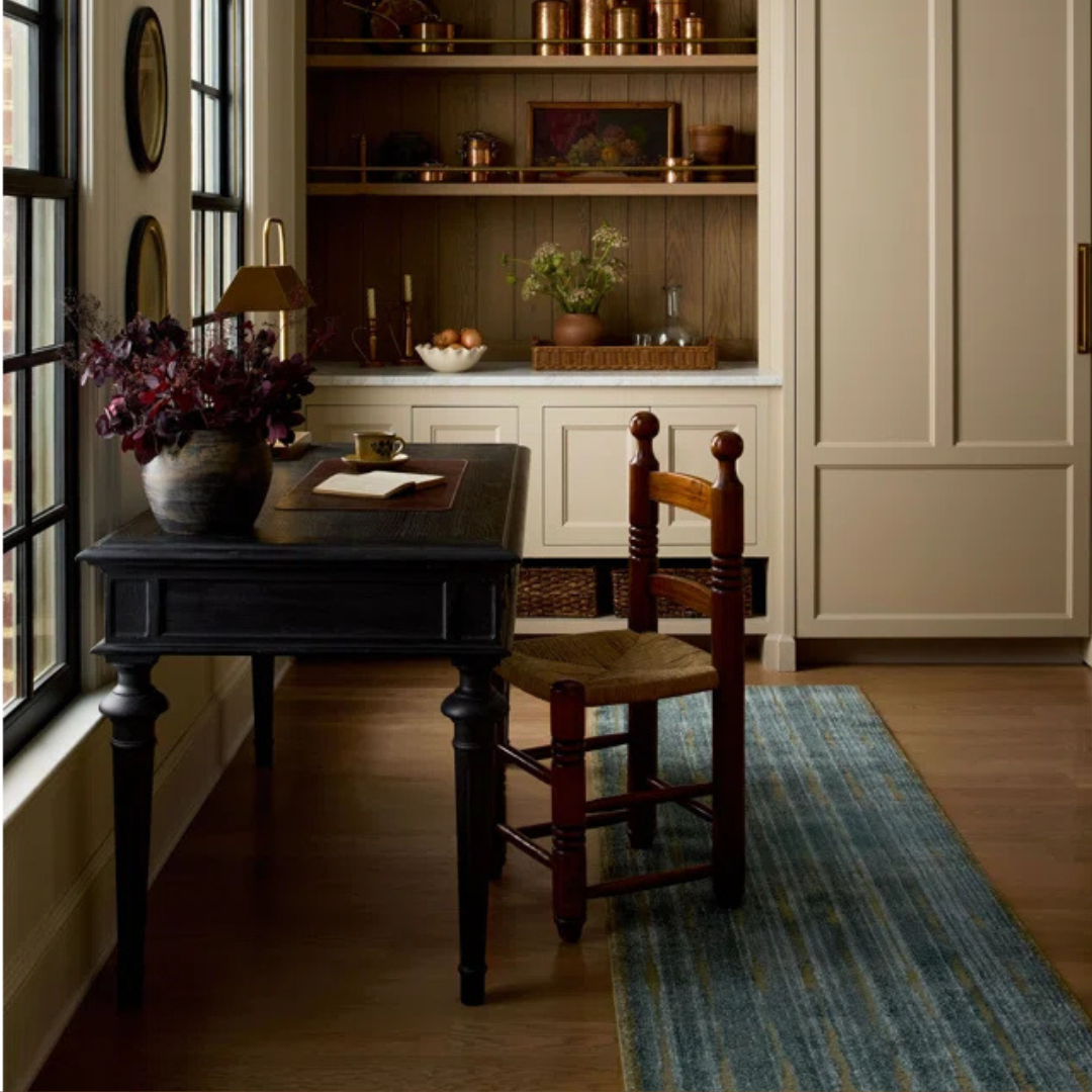 Calvin CLV-02 (CJ) Rug [Ocean/Olive]